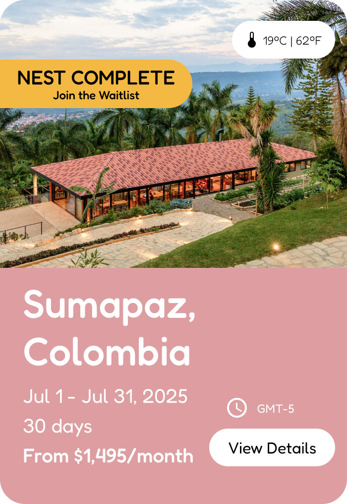Nomad Nest x Casa Sumapaz Co-Living Nomad Nest x Casa Sumapaz Co-Living